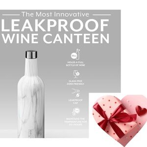 💝BrüMate Marble Wine Bottle Valentines Gift Ready